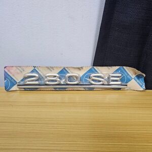 Genuine Mercedes-Benz W116 280SE Rear trunk badge logo emblem A1168170815